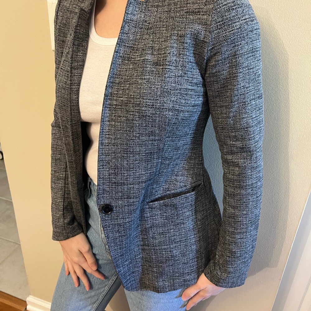 Banana Republic Charcoal Blazer